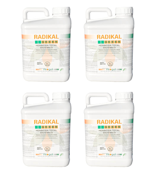 Herbicide Radikal Professionnel 4x5L tous jardins