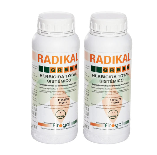 Herbicide Radikal Professionnel 2x1L tous jardins